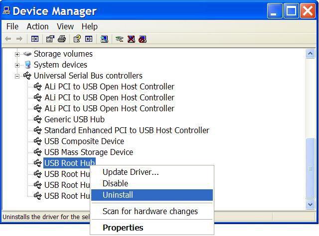 контроллер универсальный последовательной шины usb windows 7