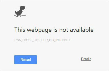 dns probe finished no internet как исправить