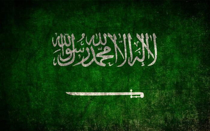 флаг саудовской аравии