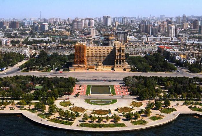 Крупные города Азербайджана