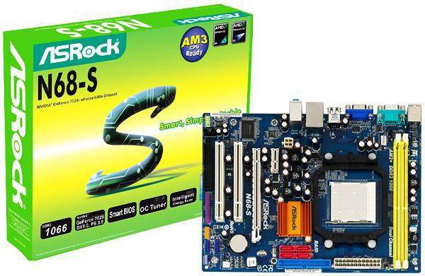 asrock n68 s описание