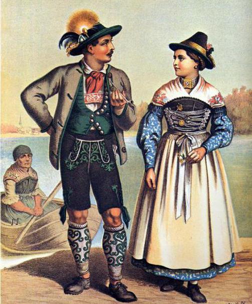 немецкий национальный костюм для мальчика