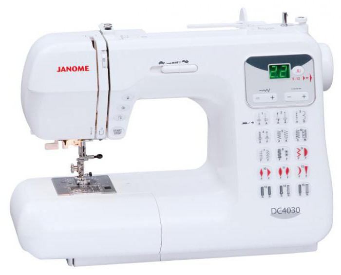 janome dc 4030