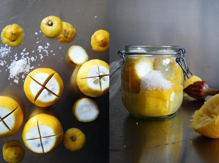 соленые лимоны по мароккански