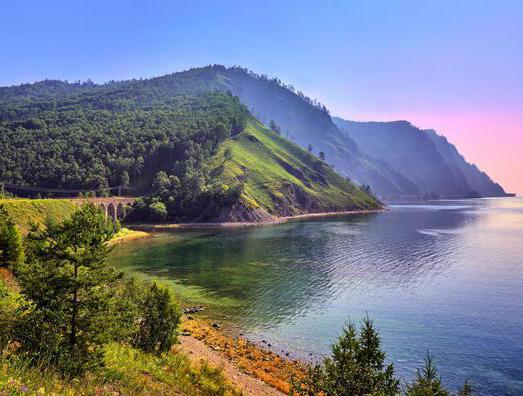Озеро Байкал, река Селенга