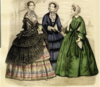 викторианский стиль в одежде 
