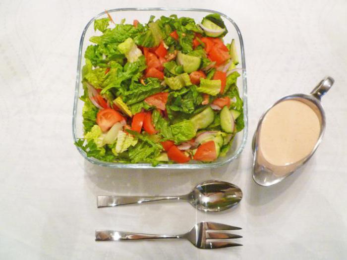 легкий салат без мяса рецепт