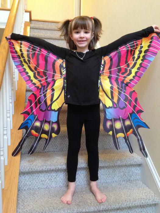 костюм бабочки для девочки своими руками выкройки