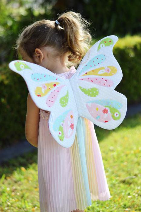 костюм бабочки для девочки своими руками фото