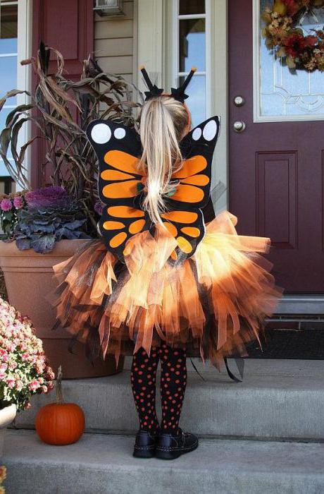 костюм бабочки для девочки своими руками сшить