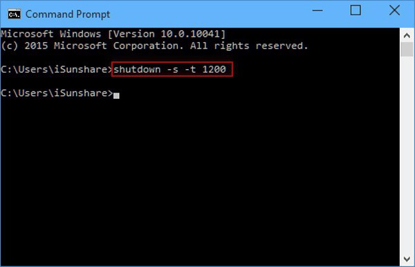 таймер выключения компьютера windows 7