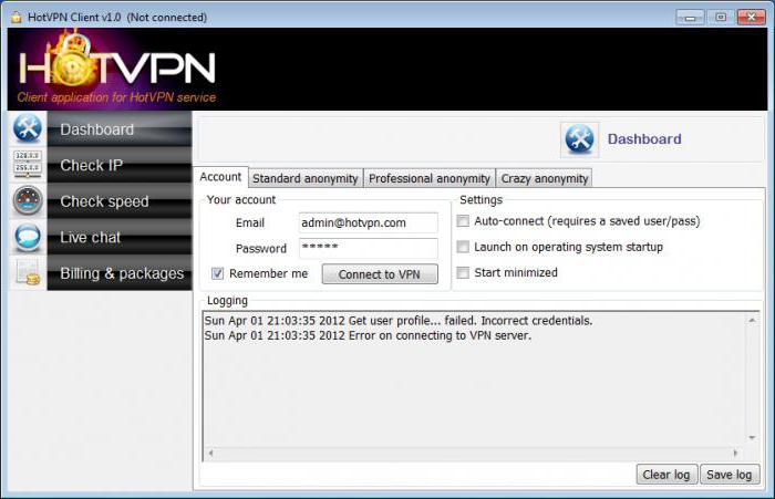 не пингуется vpn клиент
