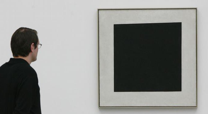 картина черный квадрат малевича фото