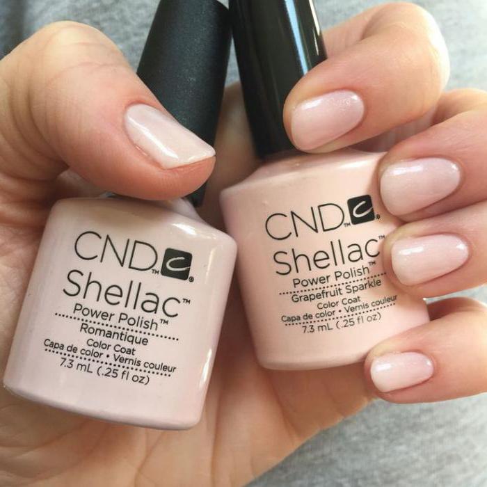 гель лак cnd shellac