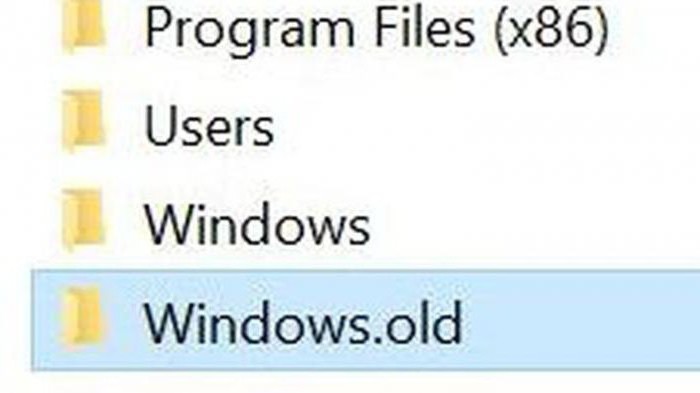 нужен ли windows old