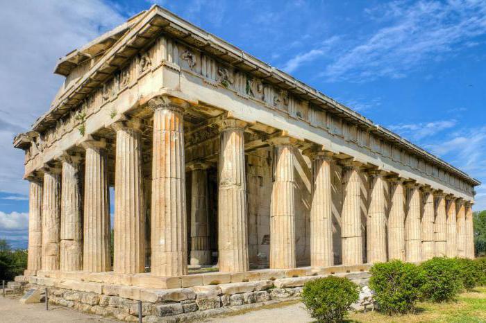 храм гефеста афины