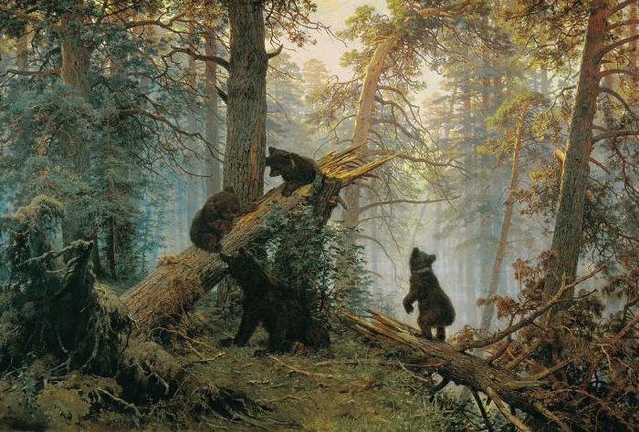 три медведя описание картины