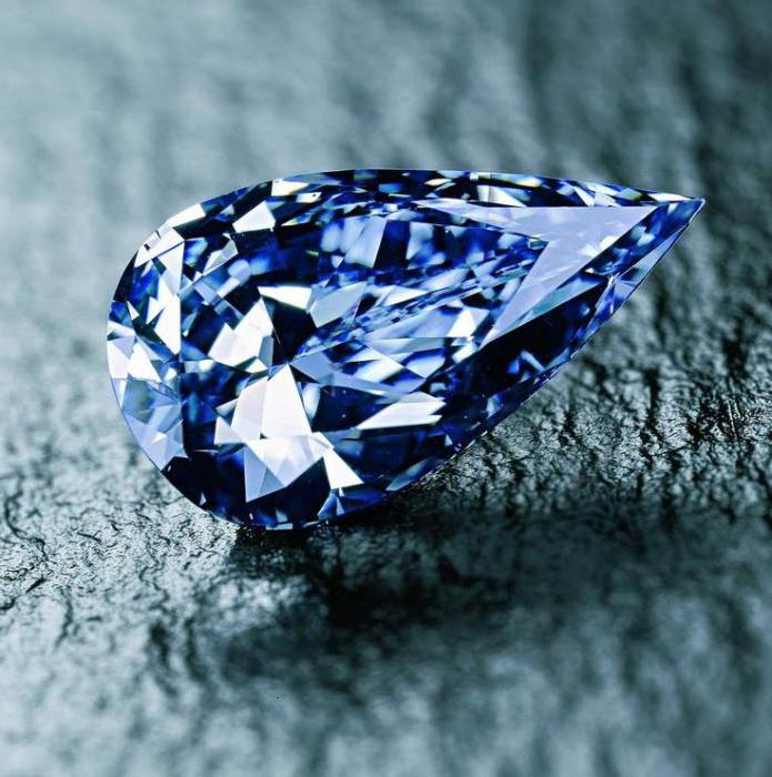 все голубые бриллианты в мире