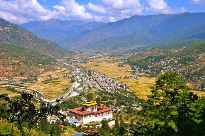 Королевство Бутан фото