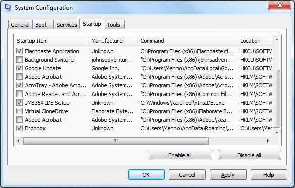 настройка компьютера windows 7