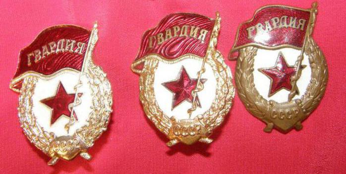 Нагрудный знак "Гвардия"