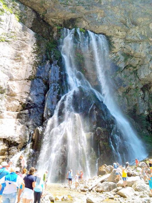 Гегский водопад в Абхазии как попасть