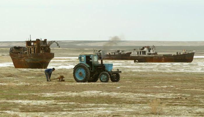 Почему высыхает Аральское море