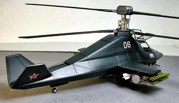 Российский вертолет невидимка Ка-58 "Черный призрак"