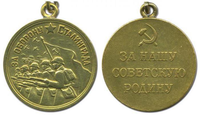 описание медали за оборону сталинграда