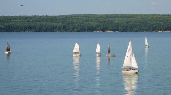 Сурское водохранилище отдых