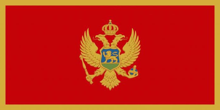 флаг черногории 