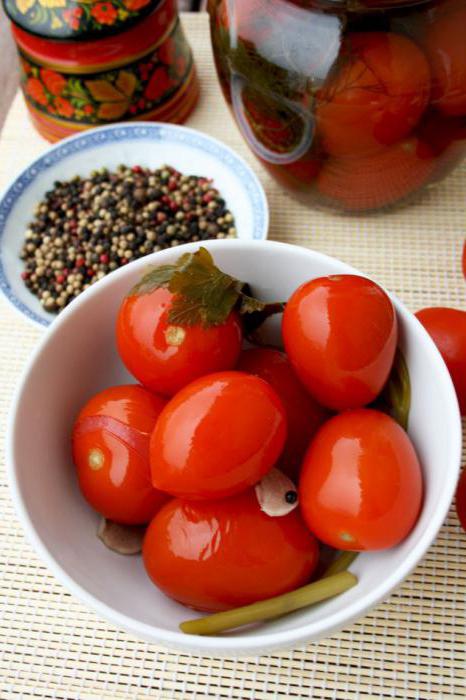 маринованные помидоры быстрый рецепт