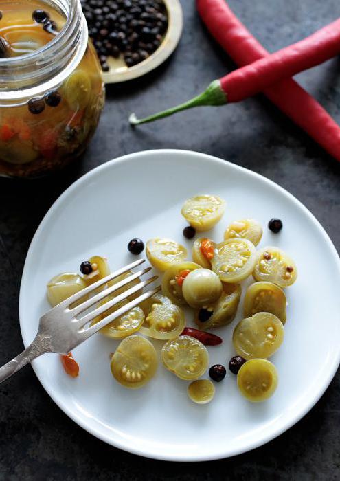 маринованные помидоры быстрого приготовления дольками