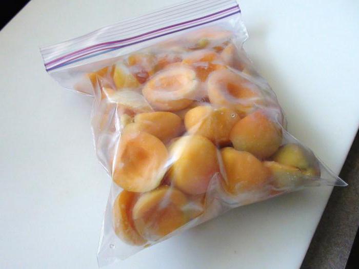 как заморозить абрикосы