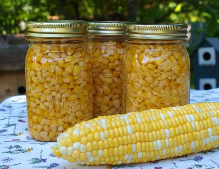 консервирование кукурузы в зернах в домашних условиях