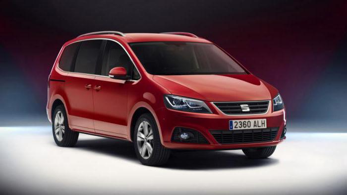 "Сеат Альгамбра" (Seat Alhambra): технические характеристики, отзывы