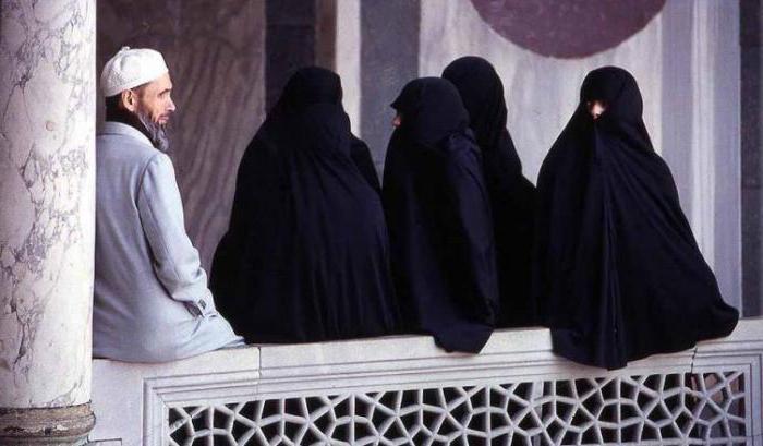 В исламе разрешено многоженство