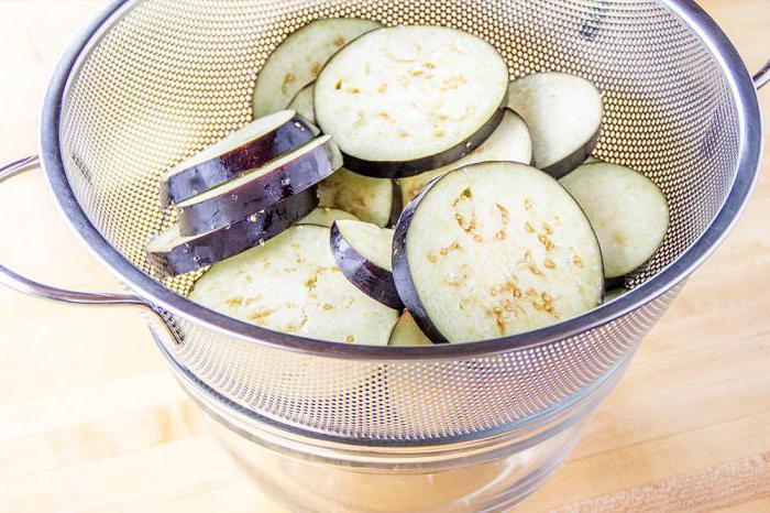 соленые баклажаны с морковью чесноком