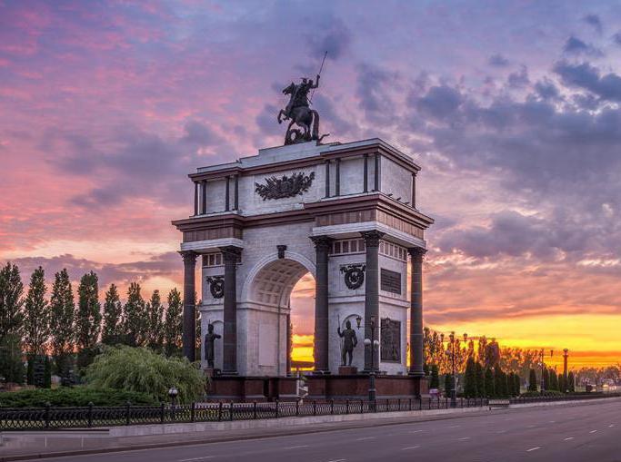 где находится город курск