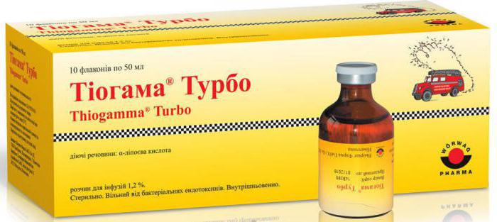 рекомендации по применению препарата тиогамма