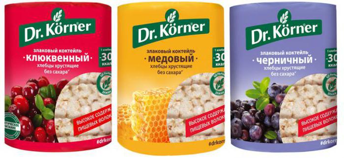 хлебцы dr korner карамельные
