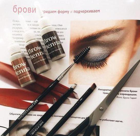 brow henna хна для бровей инструкция