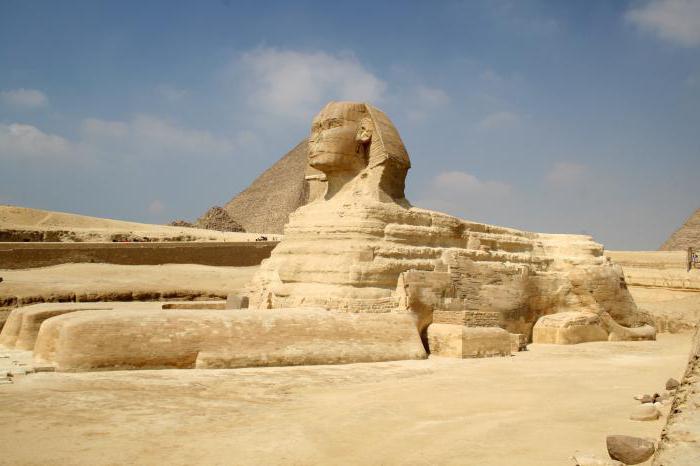 большой сфинкс в гизе египет