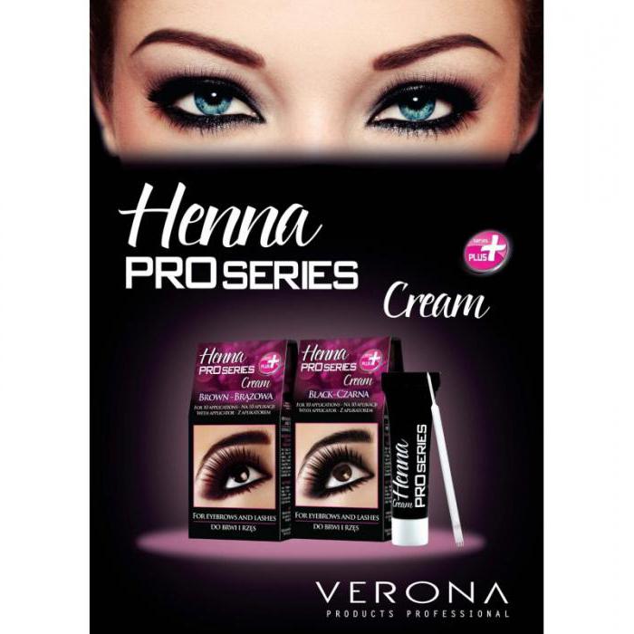 хна для бровей brow henna