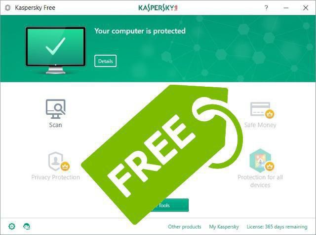 kaspersky free отзывы описание