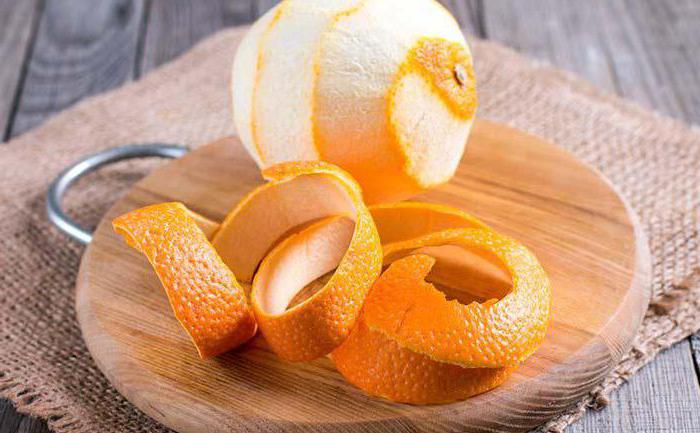 апельсиновые корки применение