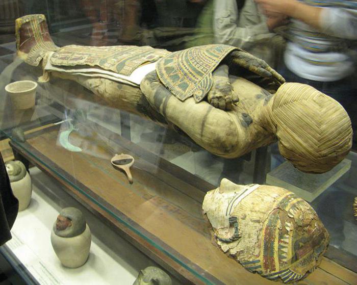 мумификация фараона