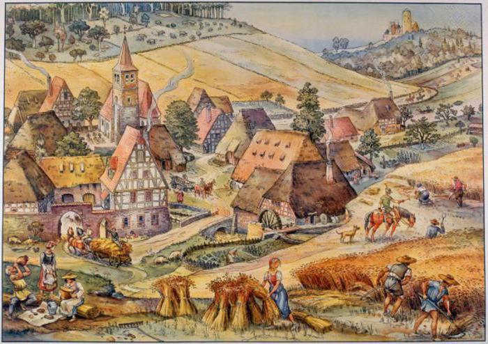 как жили крестьяне в средние века