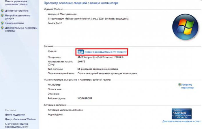 проверка производительности компьютера