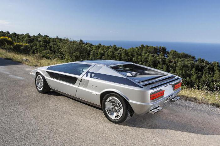 maserati boomerang технические характеристики